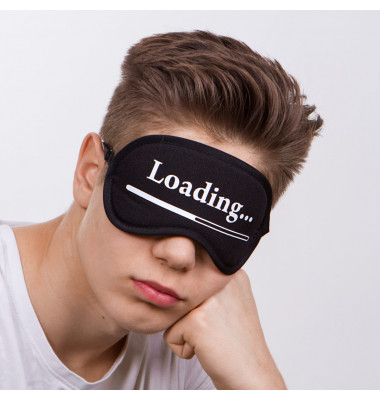 Пов'язка для сну "Loading ..."